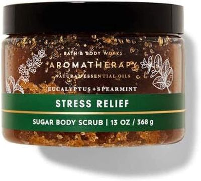 Bath &amp; Body Works Eucalyptus Spearmint Stress Relief Sugar Body Scrub 13 Ounce