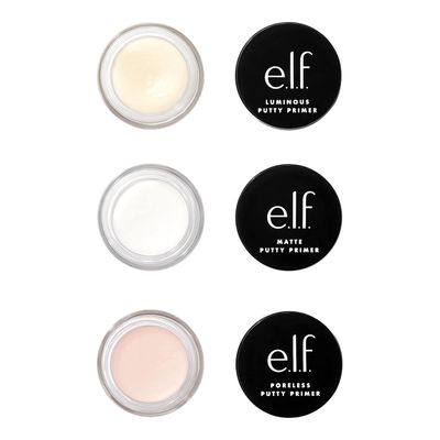 e.l.f. Cosmetics Putty Primer Trio, Includes Poreless Putty, Matte Putty &amp; Luminous Putty, Travel Size, 0.14 Oz (4g) Each, 0.14 ounces