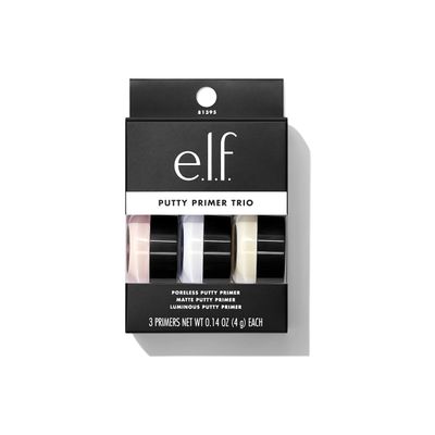 e.l.f. Cosmetics Putty Primer Trio, Includes Poreless Putty, Matte Putty &amp; Luminous Putty, Travel Size, 0.14 Oz (4g) Each, 0.14 ounces