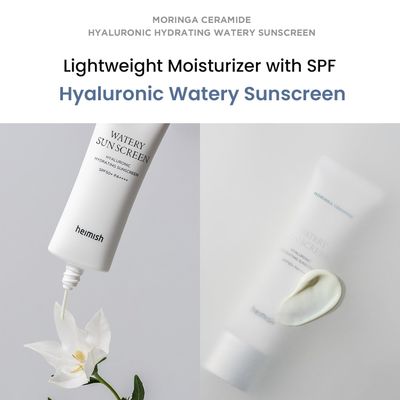HEIMISH Moringa Ceramide Hyaluronic Hydrating Watery Sunscreen 50ml/1.69fl.oz