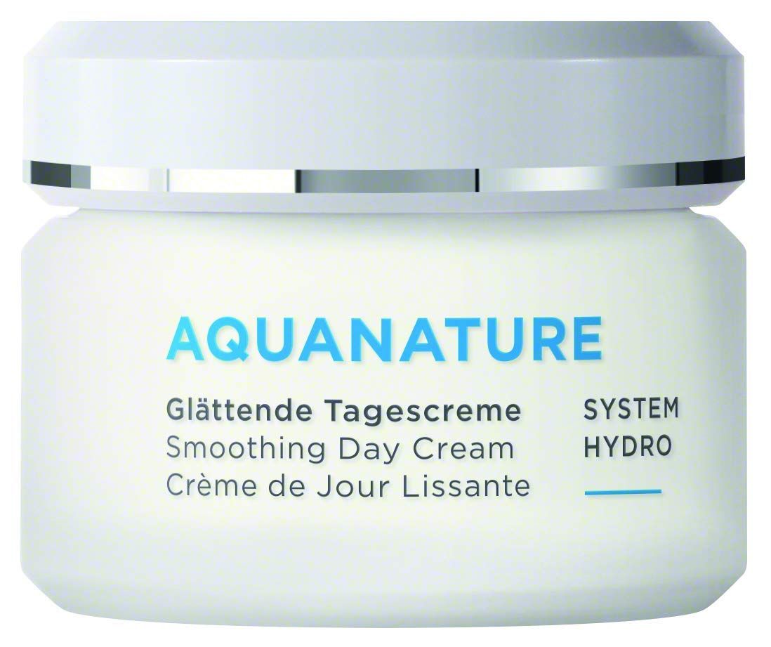 ANNEMARIE BRLIND - AQUANATURE Smoothing Day Cream - Aloe Algae and Hyaluronic Acid Facial Moisturizer - Smooths, Regenerates, Rehydrates - 1.69 Fl Oz