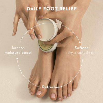 Alba1913 Galenic Regenerative Foot Cream for Dry Cracked Feet & Heels - Intensive Foot Care with Shea Butter & Coconut Oil - Vegan & Cruelty-Free - 4oz