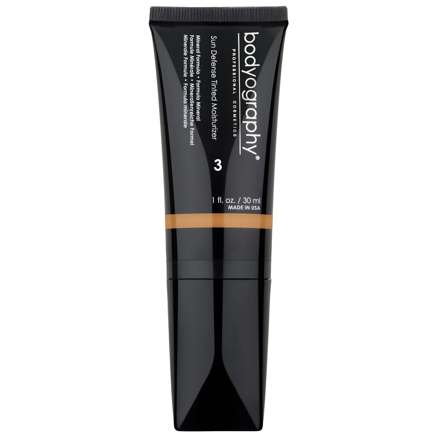 Bodyography Sun Defense Tinted Moisturizer - Nourishes and Defends Skin (Dark)