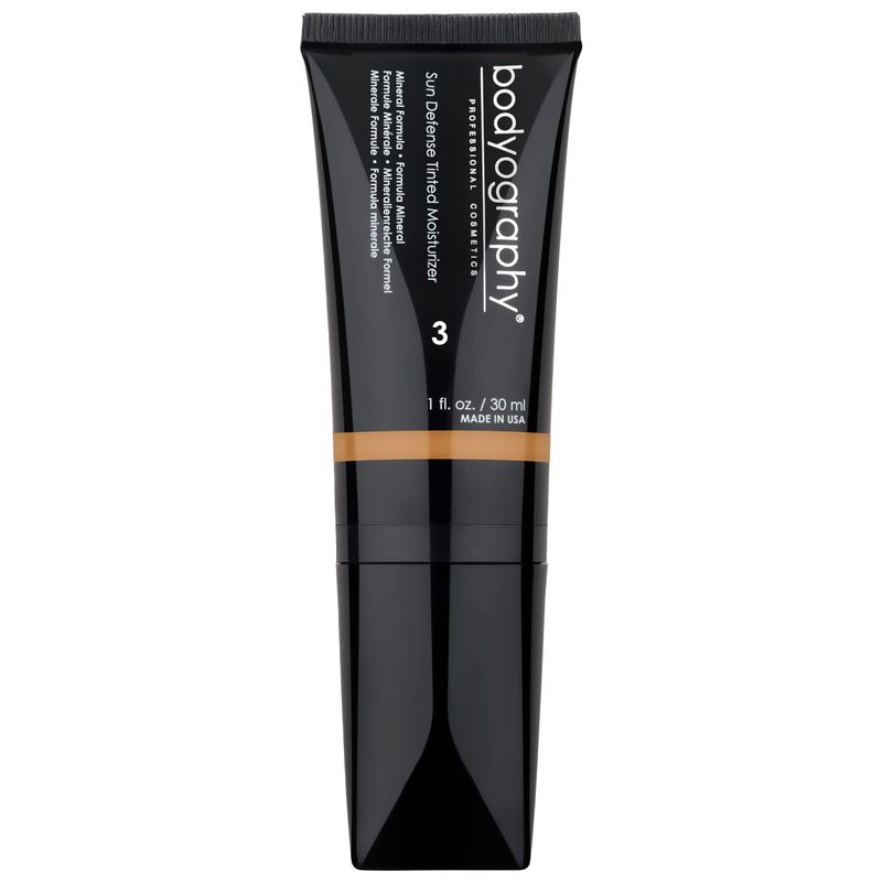 Bodyography Sun Defense Tinted Moisturizer - Nourishes and Defends Skin (Dark)