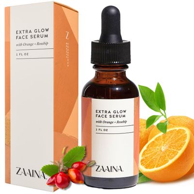 Extra Glow Face Serum - Moisturizing Hydrating Face Oil, Vitamin-Enriched Face Oil for Dry Skin, Hydration Face Serum for Women, Skin Radiance, Skin Care Serum for All Skin Types by ZAAINA