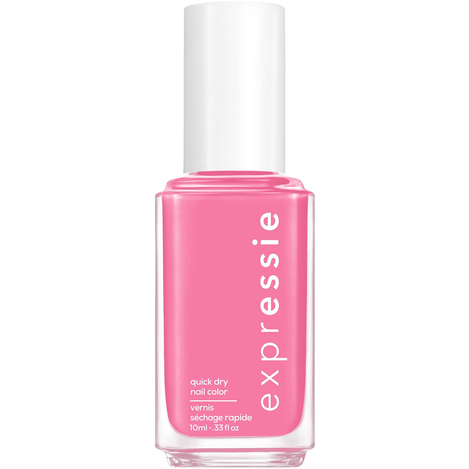 essie Expressie Nail Polish, Quick-Dry Bubblegum Pink Nail Polish, Vegan, Makin&#39; Moves, 0.33 fl oz