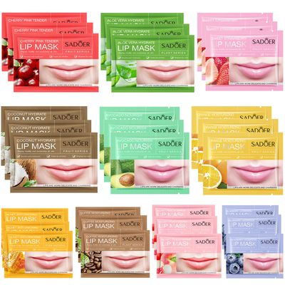 30 PCS Moisturizing Lip Mask .Crystal Lip Care Gel Pads Mask Bulk for Moisturizing &amp; Reducing Wrinkle,Lip Patches Let Your Lip Smoothing,Exquisite.Remove Dead Skin Moisture Essence,Individual Packing