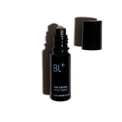 Blue Lagoon - BL+The Eye Serum For Dark Circles, Puffiness, Hydration - Cooling Roller Ball Applicator Firming Wrinkle Treatment - Under Eye Serum - Dark Eye Circles Treatment (0.33 fl oz | 10 ml)