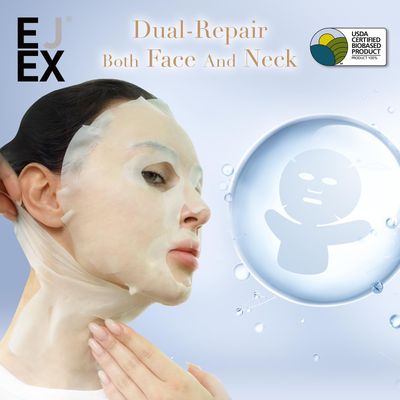 EJEX Effective Hydrating Face Mask, Natural Fermented Face and Neck Mask, Sensitive Skin Friendly,Soothing & Firming,Preservative-Free, 38g x 5ea,Probiotics Mask,Organic Facial Mask