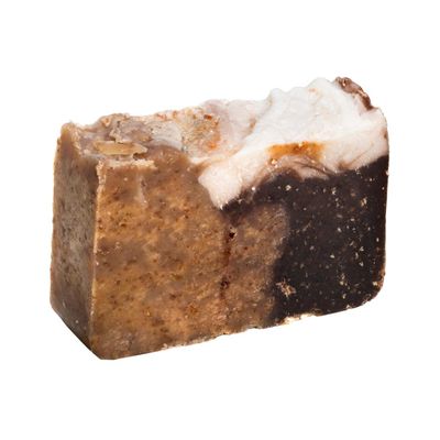 FALLS RIVER SOAP COMPANY Honey Oatmeal Soap (4oz) - Handmade Soap for Gentle Cleansing, with Essential Oils, Organic Ingredients, Natural Skincare