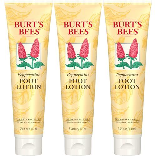 Burt&#39;s Bees Peppermint Foot Lotion, Pack of 3