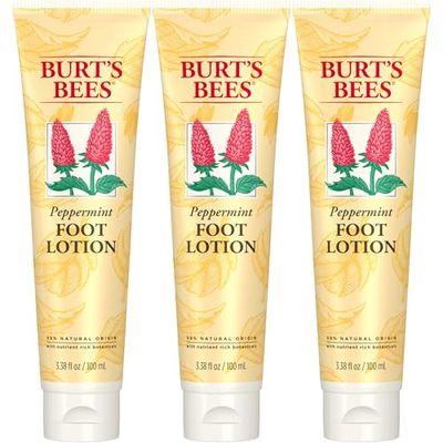Burt&#39;s Bees Peppermint Foot Lotion, Pack of 3