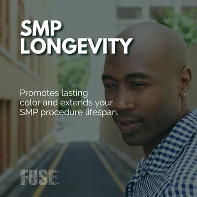 Fuse Cosmetic Pigmentation Serum - Scalp Micropigmentation Aftercare Lotion - Stops Oily Scalp - Anti Shine - All Phases of a Shaved Head - Made in USA - 4 oz