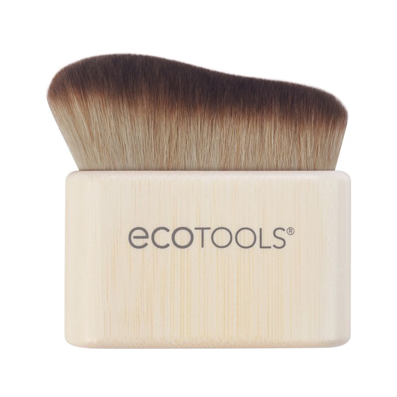 EcoTools Good Tan Body + Face Self-Tan Blending Brush, Kabuki Brush For Applying Self Tanner, Sunless Tanner Blending Brush, Eco Friendly Self Tanning Brush, Vegan, &amp; Cruelty Free, 1 Count
