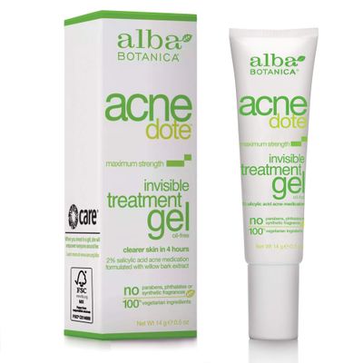 Alba Botanica Acnedote Invisible Treatment Gel, 0.5 oz