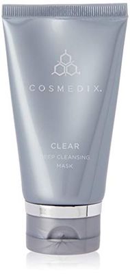 COSMEDIX Clear Deep Cleansing Mask, Helps Improve Skin Tone &amp; Texture, Helps Unclog Pores &amp; Reduce Redness, Tea Tree Oil &amp; Kaolin Clay