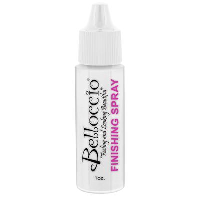 Belloccio Airbrush Makeup Finishing Spray &amp; Setting Mist, 1 oz. Bottle - Long Lasting, Prevents Smudging and Fading - Sets Cosmetic Foundations, Concealers &amp; Blushes