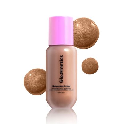Glossmetics Bronzing Drops, Brightening and Moisturizing Face and Body Bronzer for Radiant Sun-Kissed Skin. 1.18 fl oz