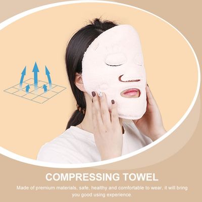 FOMIYES Reusable Facial Steamer Towel Warmer: Spa Face Towels Cold Hot Compress Facial Steamer Towel Anti Aging Moisturizing Beauty Skin Care Accessories for Home