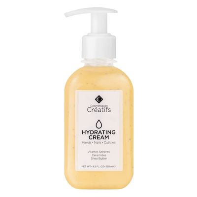 Cosmtiques Cratifs Moisturizing Hand Cream for Dry, Cracked Hands, Nails and Cuticles - 8.5 fl. oz. - Anti-Aging Skin Moisturizer with Vitamin E, Shea Butter, and Ceramides