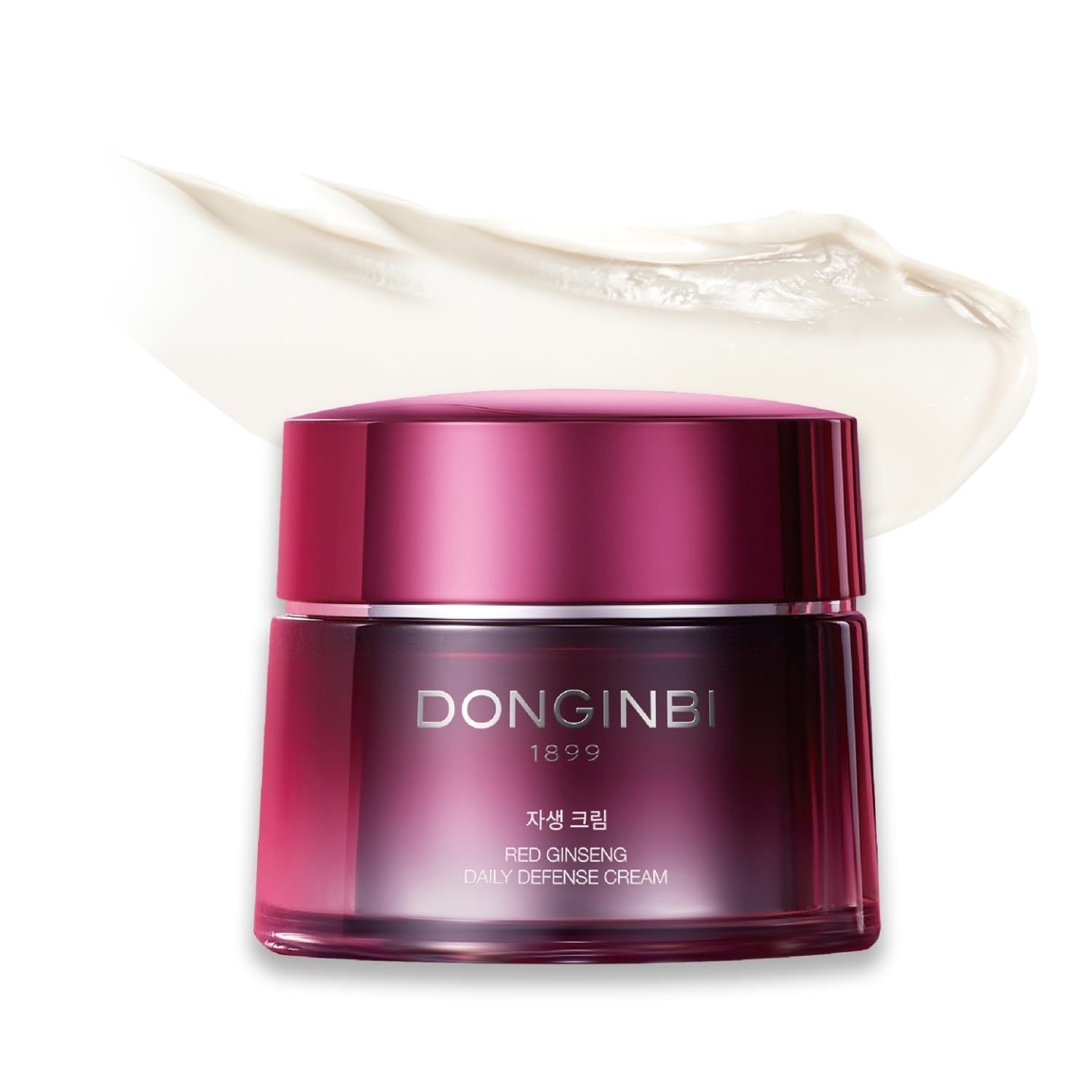 Donginbi Ginseng Daily Defense Cream - New Years Gifts for Women, Korean Ginseng Skin Care, 0.8 floz / 25 ml