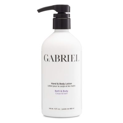 Gabriel Skincare Hand &amp; Body Lotion, Natural, Paraben Free, Vegan, Cruelty-free, Non GMO, Infused with Vitamin C and aloe vera,16 oz.