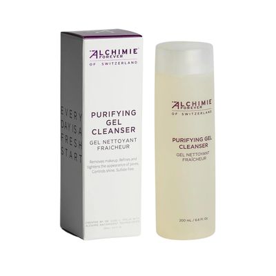 Alchimie Forever Purifying Gel Cleanser antioxidant-rich Facial Cleanser With Anti-Aging Benefits - Natural Ingredients, Perfectly Clean, Radiant, &amp; Healthier-looking Skin 6.6oz