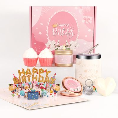 Birthday Gifts for Women, Unique Spa Gift Basket Set for Mom, Sister Female, Coworker, Wife, Teacher, Best Friend Gifts for Women Relaxing Bath Gift Set Valentines Day Mothers Day Gifts