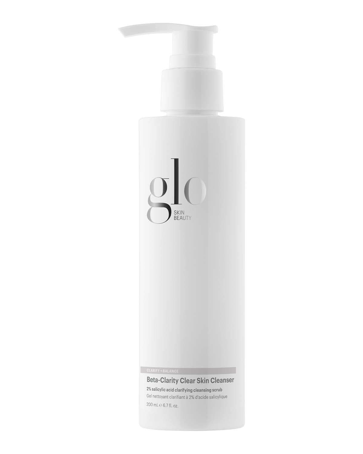 Glo Skin Beauty Beta-Clarity Clear Skin Cleanser - 2% Salicylic Acid Clarifying Face Cleanser Clears &amp; Prevents Breakouts, Exfoliates with Scrubbing Beads