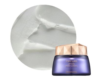CHARMZONE TopClass Lifting Moist Cream 1.69 Oz, Triple Collagen + protein for elasticity lifting synergy. Korean Skin Care