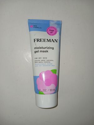 Freeman, Moisturizing Glacier Water &amp; Pink Peony Gel Facial Mask, 3 Fl Oz