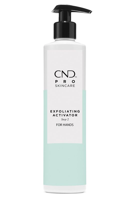 CND Pro Skincare Exfoliating Activator for Hands, Made with Natural Origin Aloe Leaf, Use with Exfoliating Scrub, Step 2, 10.1 Oz