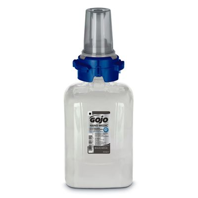 GOJO HAND MEDIC Professional Skin Conditioner for Industrial Environments, Fragrance Free, 685 mL Conditioner Refill ADX-7 Dispenser (Pack of 4) - 8745-04