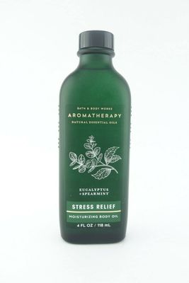 Bath &amp; Body Works Aromatherapy Moisturizing Body Oil 4 fl oz (Eucalyptus Spearmint)