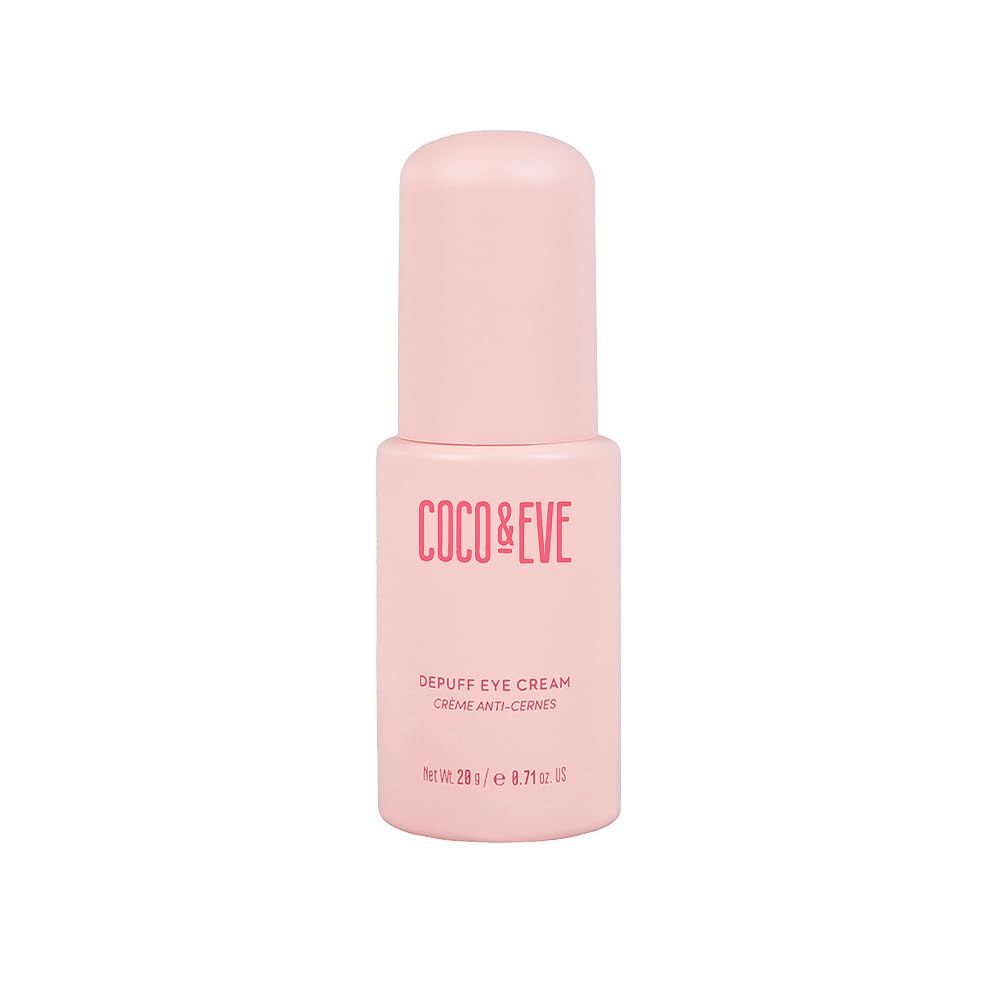 Coco &amp; Eve Depuff Eye Cream. Under Eye Cream for Puffiness, Dark Circles &amp; Wrinkles. Firms, brighten, revitalize, and smooth out fine lines. (0.71 fl oz)