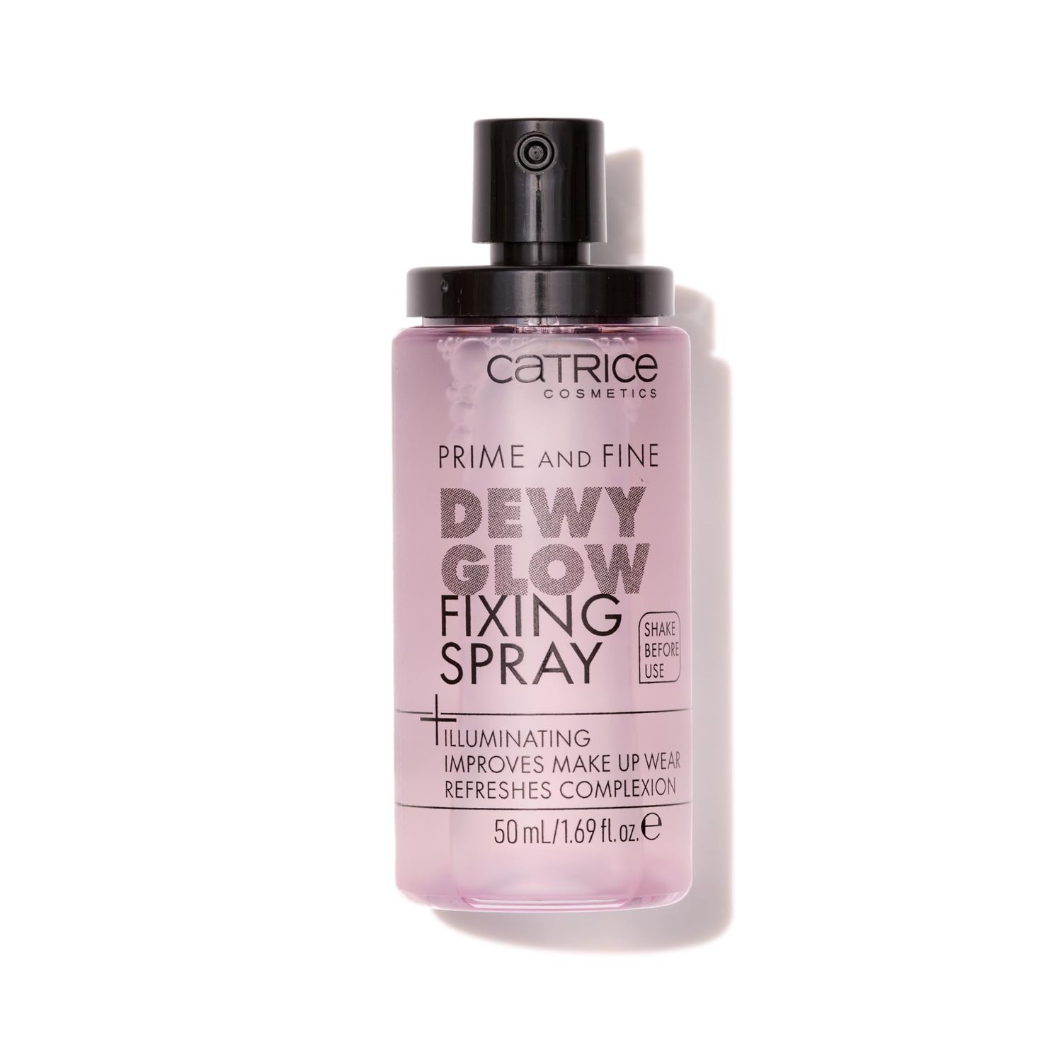 Catrice | Prime &amp; Fine Illuminating Dewy Glow Spray | Transparent and Fast Drying Fixing Spray| Paraben Free &amp; Vegan | Cruelty Free (Pack of 1)