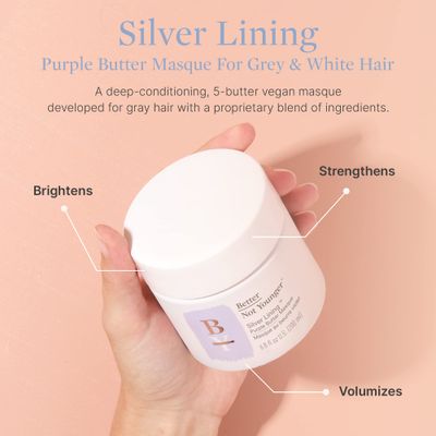 Better Not Younger Silver Lining Purple Butter Masque, 6.8 Fl Oz