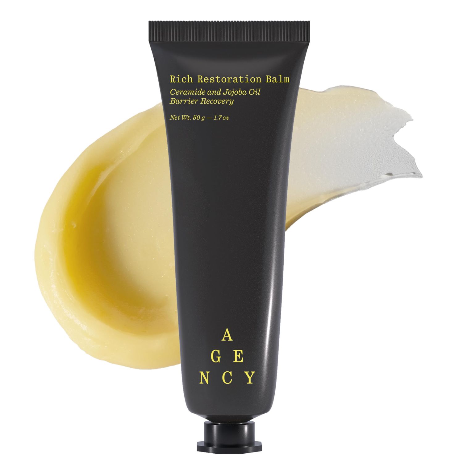 Agency Rich Restoration Balm, Hydrating Skin Barrier Recovery for Dry Skin, Non-Greasy Velvety Texture, Balm to Oil Face Moisturizer, 1.7 oz