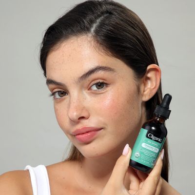 Cliganic USDA Organic Tamanu Oil, 100% Pure - For Face, Hair &amp; Skin | Natural Cold Pressed Unrefined Hexane-Free