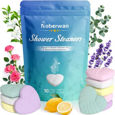 10 Tablets Shower Steamers Aromatherapy-Relaxation Valentines Gifts for Women,Luxury Shower Bombs Self Care for Wife, Cute Return Gifts for Galentines Day,Gifts for Her Spa Experience