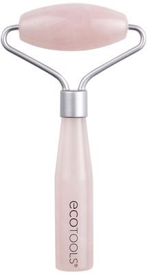 EcoTools Mini Rose Quartz Facial Roller with 100% Rose Quartz (Pack of 1)