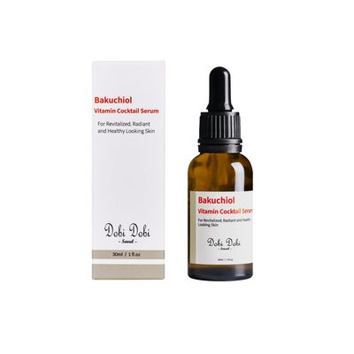 Dobi Dobi Seoul Bakuchiol Vitamin Cocktail Serum Essence Hydrating Serum for Face Korean skin care cosmetics, 1fl.oz 30ml