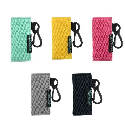 Beautyflier Cute Elastic Lip Balm Holder Keychain, Lipstick Sleeve Chapstick Sleeve Holder for Burts Bees Chapstick