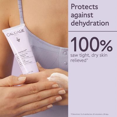 Caudalie Vinotherapist Hand and Nail Cream with Shea Butter and Grapeseed Oil, Vegan and Dermatologically Tested, 75 mL