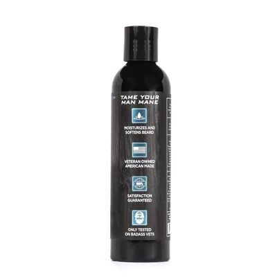 Badass Beard Care Beard Conditioner For Men - THE BIKER, 8 oz - Made of Natural Ingrediens for Healthy, Soften and Itchness Free Beard and Mustache