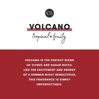 Capri Blue Fragrance Gift Set - 1 Volcano Eau de Parfum .34 fl oz & 1 Volcano Mini Hand Cream 1 oz - Moisturizing Jojoba Oil & Shea Butter Lotion - Cruelty-Free Skin Care Products