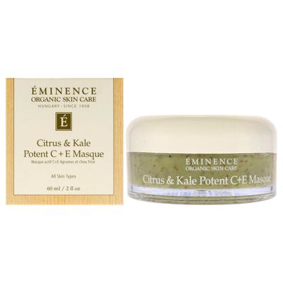 Eminence Organic Skincare Citrus &amp; kale potent c + e masque 2oz, 2 Ounce