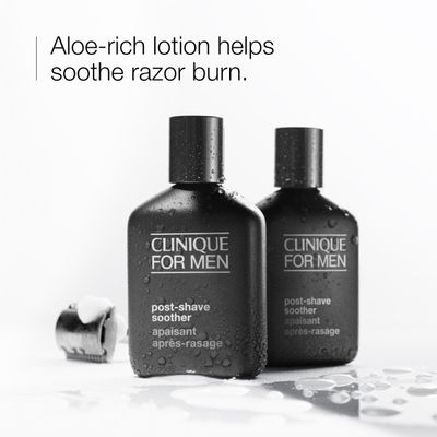 Clinique For Men Post-Shave Soother Lotion | Hydrating + Soothes Razor Burn, 2.5 Fl Oz