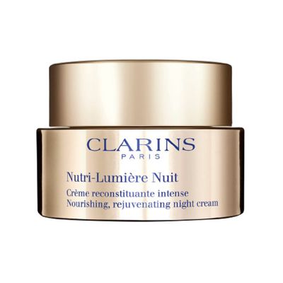 Clarins Nutri-Lumire Night Cream | Anti-Aging Moisturizer | Nourishes and Restores Vitality To Mature Skin | Visibly Lifts and Smoothes Skin | Minimizes Appearance Of Deep Wrinkles and Age Spots