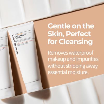 CNP Deep Cleansing Perfecta - Mineral Oil-Free Deep Cleanser for Waterproof Makeup Removal, Suitable for All Skin Types, Gifts for Women, Korean Skin Care (5.07 fl. oz)